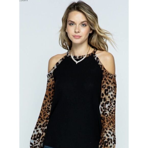 Vocal SHOULDER ANIMAL TOP Medium NWT - Picture 3 of 4